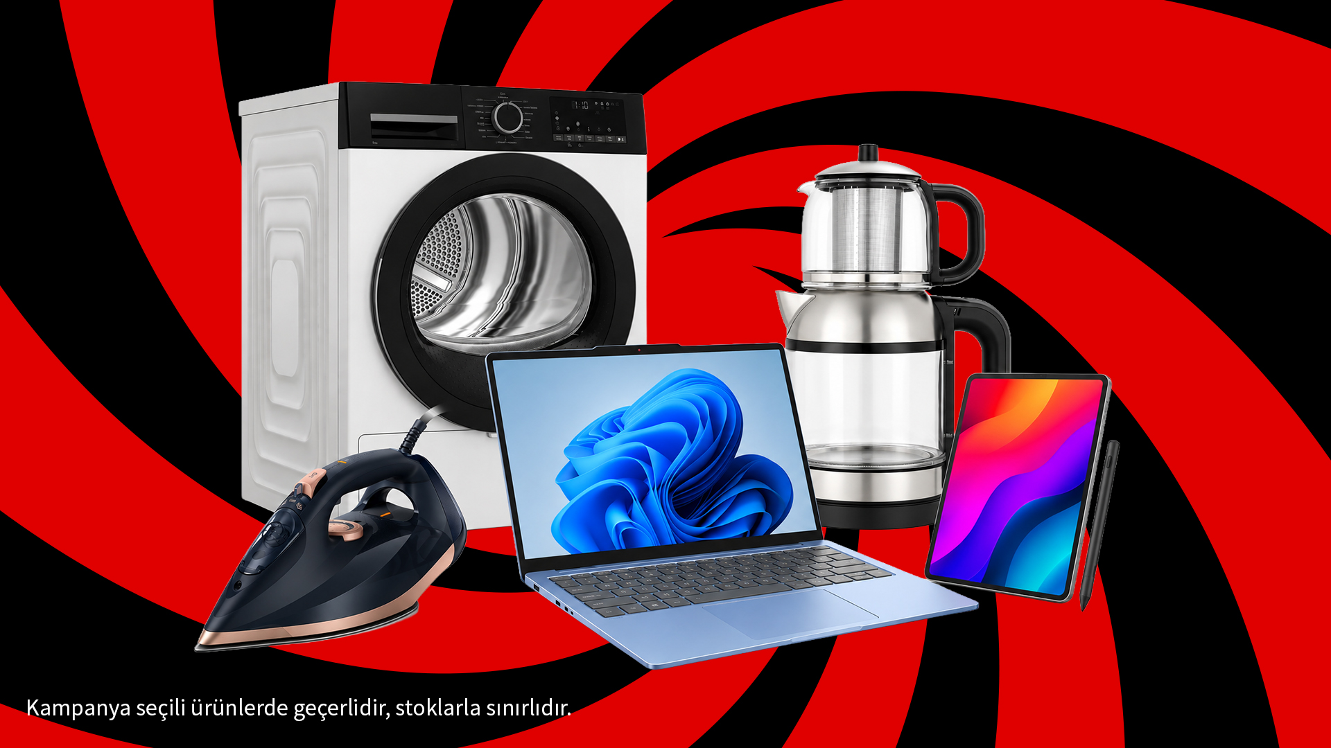 “İhtiyaçlar sizden teknolojiler MediaMarkt’tan” kampanyası ile evde hayatı kolaylaştıran teknolojiler bir arada!   