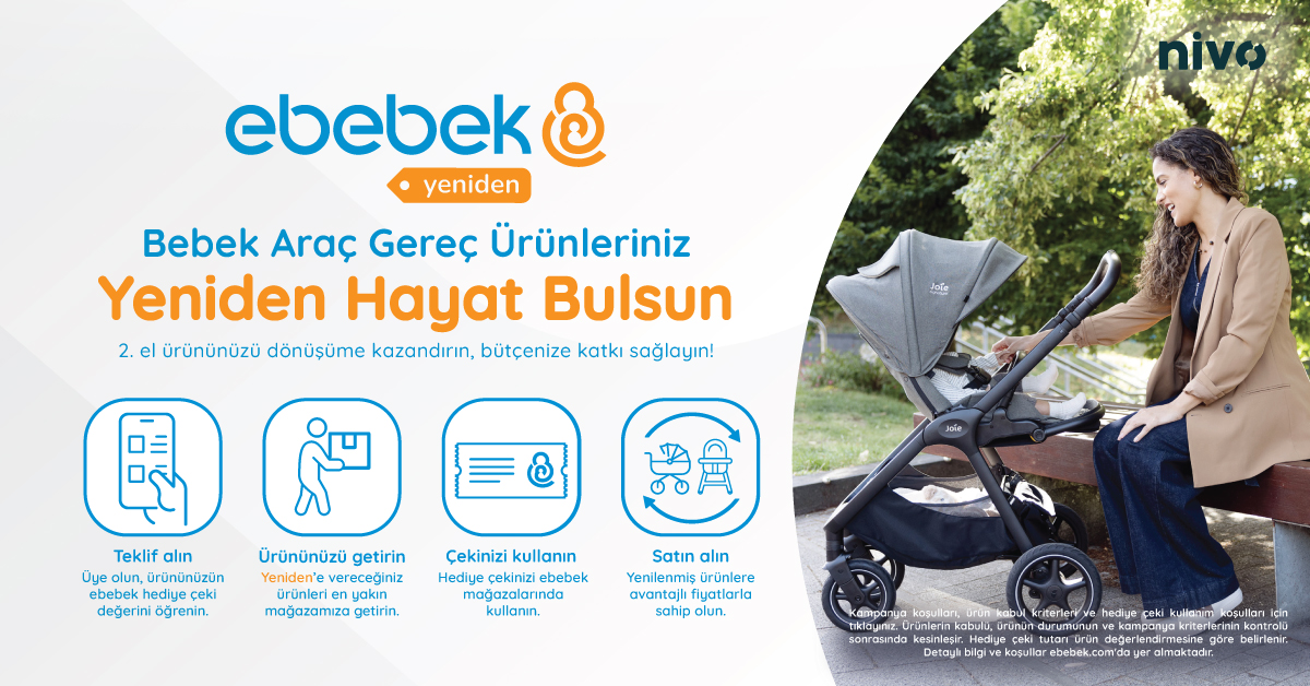 “ebebek Yeniden” hizmetini hayata geçirdi